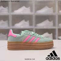 ราคา Adidas Gazelle Bold W Casual Athletic Sneakers รองเท้าผ้าใบผู้ชาย รองเท้าวิ่ง รองเท้าฟุตบอล รองเท้าวิ่งเทรล รองเท้าผ้าใบสีขาว (21222621991)