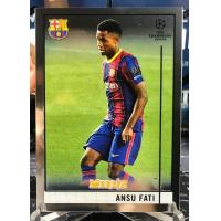 ราคา การ์ดฟุตบอล Barcelona ทีมบาร์เซโลน่า นักเตะดัง Topps Panini (17519483241)