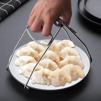 ราคา Stainless Steel Foldable Kitchen Utensil Holder Hot Dish Clamp Anti Scald Bowl Clip Plate Pot Gripper Kitchen Gadgets (20088070185)