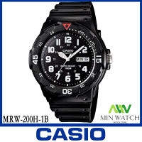 ราคา นาฬิกา รุ่น MRW 200H Casio นาฬิกาข้อมือ ผู้ชาย สายเรซิน รุ่น MRW 200H ของแท้100 ประกันศูนย์CASIO1 ปี จากร้าน MIN WATCH (5446952764)