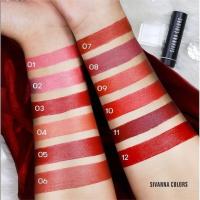 ราคา Sivanna HF6006 colors lipstick matte แท้ ลิปสติกเนื้อแมท สีเเน่น (19999729988)