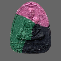 ราคา หลวงพ่อพัฒน์ วัดห้วยด้วน รุ่นรวยล้นฟ้า พิมพ์พระผงนั่งเมฆ เนื้อก้นครก3สี สวยมาก แท้รับประกัน กล่องเดิม 2 (7798743724)