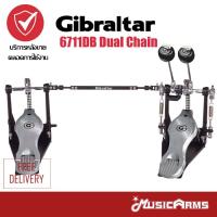 ราคา Gibraltar 6711DB Dual Chain Double CAM Drive Double Bass Drum Pedal กระเดื่องกลองคู่ Music Arms (16467626273)