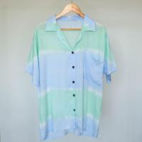 ราคา เสื้อฮาวาย มัดย้อมสีพาสเทล เนื้อผ้า grade A (6699784307)
