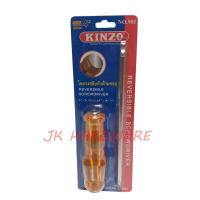 ราคา KINZO No 901 ไขควงสลับ ไขควงสลับด้ามทะลุ 4 นิ้ว ไขควงแฉก ไขควงแบน (8921801429)