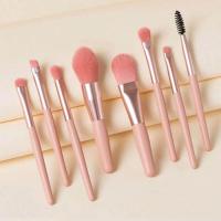 ราคา แปรงแต่งหน้า ชุดแปรงแต่งหน้า แปรงเครื่องสำอาง บลัชแต่งหน้า แปรงแต่งหน้ามืออาชีพ 8 ชิ้น ขนนุ่ม แบบพกพา Aliz selection (19226945728)