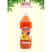 ราคา น้ำส้มสายน้ำผึ้ง น้ำผลไม้เข้มข้น ตราควีน 1500ml (21335661391)