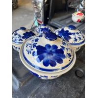 ราคา ชามฝาปิด ถ้วยฝาปิดเซรามิค ถ้วยพร้อมฝาปิด ชามฝาปิดตราไก่ ชุดถ้วยเซรามิค ฝาปิด4ขนาด ชามลำปาง (21213899912)