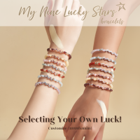 ราคา MARON Customize สร้อยข้อมือดาวนพเก้า เชือกถัก X อัญมณีมงคล เสริมดวง My Nine Lucky Stars Bracelet My Nine Lucky Stars Bracelet (16698662492)