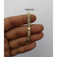 ราคา SLS037 แหนบเงินแท้ แกะลาย พร้อมก้ามปูสปริง สำหรับแขวนพระ แหนบพระ รับประกันเงินแท้ สินค้าจัดส่งจาก กทม (14783937124)