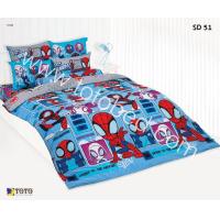 ราคา ที่นอนปิคนิคโตโต้ รหัสสินค้า SD51 สไปเดอร์แมน SPIDER MAN spider verse สีฟ้า BLUE PICNIC TOTO ขนาด 3 5 ฟุต และ 5 ฟุต หนา 4 นิ้ว ถอดซักได้ ลิขสิทธิ์แท้ (20477179462)