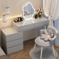 ราคา ออกใบกำกับได้ โต๊ะเครื่องแป้ง A50 โต๊ะแป้งเจ้าหญิง โต๊ะแป้งมินิมอล โต๊ะ (20047629335)
