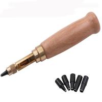 ราคา DJRGS หัวเจาะสกรูรูพร้อมปลาย6ขนาด1 5 4มม เครื่องมือหนังหุ้มพวงมาลัยรถเจาะรูนาฬิกาเครื่องมือหัตถกรรมเครื่องมืองานประดิษฐ์หนังเครื่องมือหัตถกรรม S หมัดเครื่องมือเครื่องหนังเจาะเข็มขัดอัตโนมัติ (19796673