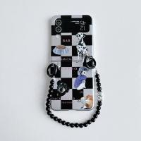 ราคา Flip4 Samsung Z เคสพลิกสวยงาม Flip3 Z พร้อมโซ่แบบง่ายสำหรับ Samsung Galaxy เคสโทรศัพท์ป้องกัน Z Flip 4 Z Flip 3 (19726050120)