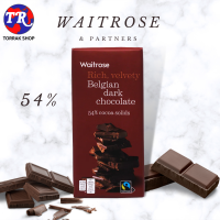 ราคา Waitrose Belgian Dark Chocolate 54 180g (15543598401)