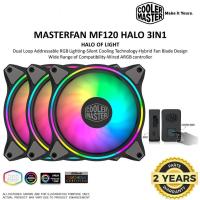 ราคา MF120 Halo 3in1 ARGB FAN CASE 12cm Black White COOLERMASTER MFL B2DN 18NPA R1 MFL B2DW 18NPA R1 (18903844824)