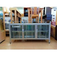 ราคา SHOP NBL ตู้กับข้าววางเตาหน้ากระเบื้อง KITCHEN 120 Cm MODEL G 1285 ดีไซน์สวย สไตล์เกาหลี3บานเปิด หน้ากระเบื้อง สินค้าขายดี แข็งแรงทนทาน ขนาด 120x85x46 Cm (14926238894)