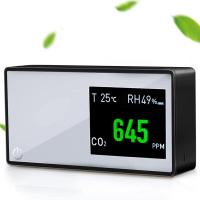 ราคา Air Quality Monitor3 in 1 Multifunctional CO2 Detector Air Quality Detector Air Analyzer for CO2 for Indoor Home Office (19375607030)