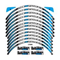 ราคา 16PCS 12 13 14 17 18 รถจักรยานยนต์ล้อยางสติกเกอร์สะท้อนแสงแถบ Decasl Motorbike Racing Hub เทป Universal สำหรับ Honda PCX 150 160 FORZA CB CBR160R REPSOL HRC NS125LA (16742238723)