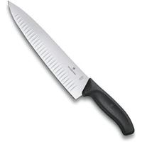 ราคา Victorinox มีดครัว Kitchen Knives CarvingKnifeSwissClassic 25cm Fluted Edge Black 6 8023 25B (15986183440)