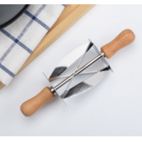 ราคา Fypo ลูกกลิ้งแป้งครัวซ็องลูกกลิ้งตัดครัวซ็อกเก็ตขนมปังคุกกี้เค้กอุปกรณ์สำหรับทำขนมอบ (12435075613)