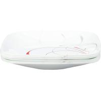 ราคา Corelle Square Splendor 8 75 Inch Plate Set 6 Piece Lunch Plate 6 Pack (10901616924)