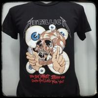 ราคา เสื้อวงMetallica ผ้า บาง (10531738284)