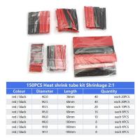 ราคา 150 560pcs Heat shrink Tubing Thermoresistant Tube Heat Shrink Wrapping Kit Insulation Heat Shrink for Cables Electrical Wire Set (21047938140)