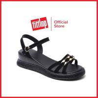 ราคา FitFlops GRACIE รองเท้าแตะส้นแบนสายหนังด้านหลัง สำหรับผู้หญิง (20834215989)