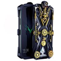ราคา For Xiaomi Black Shark 2 Pro Phone Case BlackShark 2 pro Gothic Full Metal Mechanical Gear Armor Case For Black Shark 2 Coque ของขวัญ gift gift (2927768583)