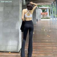 ราคา Lululemon L คุณภาพสูงเดิมกางเกงขาบานขนาดเล็กกางเกงขายาวในช่วงฤดูร้อนของโยคะการเคลื่อนไหวเอวสูงออกกำลังกายกางเกงขาบานกว้าง (20271945556)