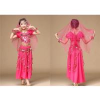 ราคา ชุดจินนี่ 01 ชุดระบำแขก ชุดอินเดีย ชุดพ่อมดเจ้าเสน่ห์ ชุดแขกเด็ก เสื้อแขนสั้นผูกหลัง กระโปรงริ้ว 6 ชิ้น (16724219560)