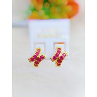 ราคา ต่างหูทองไมครอน ต่างหูชุบทองแท้ 100 ต่างหูทองชุบ เศษทองคำแท้ ต่างหูหุ้มทอง ต่างหูชุบทอง 24K ไม่ลอก ไม่ดำ (20374067282)