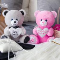 ราคา ตุ๊กตาหมี สีชมพู ถือหัวใจ ของขวัญวาเลนไทน์ Valentines Day Build A Bear Workshop สินค้ามือสองสภาพใหม่จากอเมริกา (16530133478)