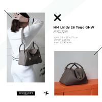 ราคา kwanmaniescloset HM Lindy 26 Togo GHW กระเป๋าถือ กระเป๋าสะพาย กระเป๋าแฟชั่นผู้หญิง (17190539623)