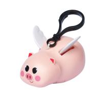 ราคา DSF พวงกุญแจแพนด้าปีกบินจี้หมูบินได้พร้อม Hiasan Mobil หมูอ้วนปีกบิน (21246497148)