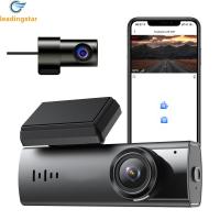 ราคา LeadingStar Fast Delivery Dash Cam Front Rear Camera 2K 1K WiFi GPS Driving Recorder Dashboard Camera Parking Monitor WDR Car Dashcam (20883111030)