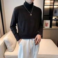 ราคา Issey Miyake เสื้อยืดแขนยาวคอวีสำหรับผู้ชายเสื้อสีขาวบางทรงหลวมสำหรับฤดูใบไม้ผลิและฤดูร้อน (20651180371)
