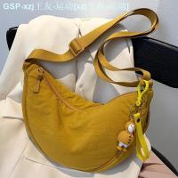 ราคา MUJI Japan MUJI MUJI Oblique Single Shoulder Bag Female Dumplings Package Underarm Package Joker Canvas Bag Baochao Phone (20267660814)