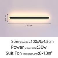 ราคา โคมไฟติดผนัง LED อะคริลิคสำหรับข้างเตียงระเบียงกระจกห้องน้ำไฟทางเดินบันไดตกแต่งบ้านในร่ม (14810417730)