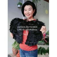 ราคา สีดำ 1 อัน ทรงหัวใจ ปีกนางฟ้าขนนก ปีกนางฟ้า ปีกเทวดา ปีกขนนก ปีกแฟนซี ปีกเด็ก ปาร์ตี้ แฟนซี ปีใหม่ เจ้าหญิง party fancy angel feather wing m24 (11414219970)
