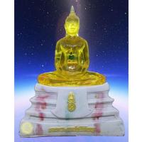 ราคา ตรงปก พร้อมส่ง เชิญบูชา พระพุทธรูป หลวงพ่อโสธร หน้าตัก 5 นิ้ว องค์สีเหลืองใส พร้อมองค์พระแก้วมรกต งานคุณภาพสูงที่ปลายนิ้วคุณ By SINNATDAKIT (200453833)