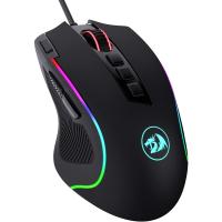 ราคา Redragon M612 Predator RGB Gaming Mouse 8000 DPI Wired Optical Gamer Mouse with 11 Programmable Buttons 5 Backlit Modes (10445385670)
