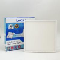 ราคา LEKISE ดาวน์ไลท์LEDสลิม อีซี่ไลด์ เหลี่ยม 20W DL Ultraslim สีขาว (9214524600)