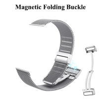 ราคา For TicWatch Pro 3 Ultra GPS LTE สาย For TicWatch E3 E2 S2 Pro X Casual สาย นาฬิกา สมาร์ทวอทช์ สายนาฬิกาข้อมือสำหรับ วัสดุ สแตนเลสสตีล สายนาฬิกา (21117899242)