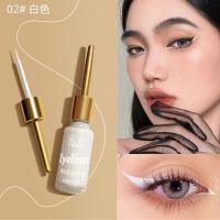 ราคา อายไลเนอร์อายไลน์เนอร์แบบน้ำมือใหม่หัวนุ่มกันน้ำอายไลน์เนอร์แบบน้ำยาวสีดำขาว (20092247342)