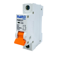 ราคา NANO เบรกเกอร์ MCB เซอร์กิตเบรกเกอร์ ลูกย่อย 1P ขนาด 10A 32A ทนกระแสลัดวงจร 6kA รุ่น PMD31 (18759707404)