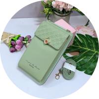 ราคา JLF003 กระเป๋า forever young ทรงโทรศัพท์ พร้อมสายสะพายยาว สะพายทรงตั้ง มีช่องใส่บัตร มีฝาหน้า ใส่ 6 5นิ้วได้ค่ะ (12267546154)