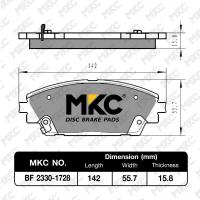 ราคา ผ้าเบรคหน้า หลัง MAZDA 3 มาสด้า 3 BKBLBMBN ทุกรุ่น 2004 2018 FORD FOCUS ฟอร์ด โฟกัส 2005 18 ผ้าเบรค MKC mazda3 มาสด้า3 (15093307748)