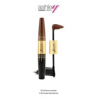 ราคา Ashley Double Head Mascara มาสคาร่าคิ้ว เเละมาสคาร่าปัดขนตาในเเท่งเดียว A 402 (13635793064)